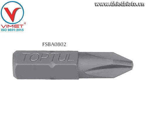 Mũi vít bake 1/4" Toptul FSBA0802