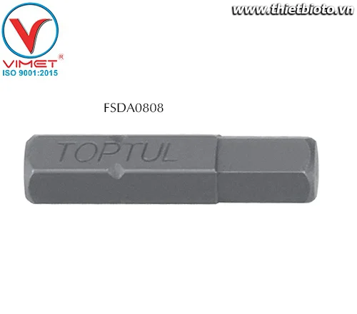Mũi vít lục giác 1/4" Toptul FSDA0808