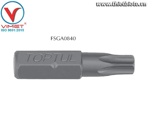 Mũi vít sao lỗ 1/4" Toptul FSGA0840