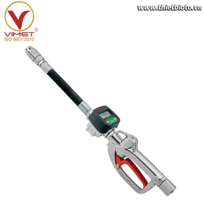 Súng bơm nhớt có đồng hồ đo lượng nhớt bơm Raasm 33146
