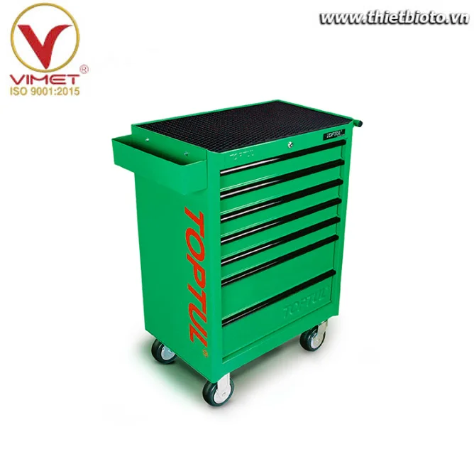 Tủ dụng cụ 7 ngăn có dụng cụ đồ nghề 211PCS TOPTUL GE-21105
