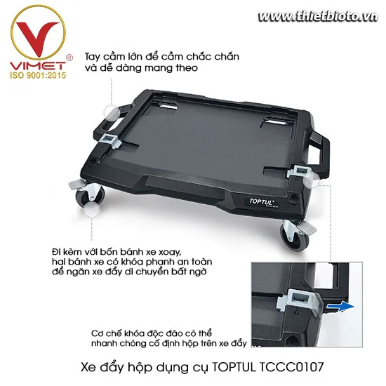 Xe đẩy hộp dụng cụ TOPTUL TCCC0107