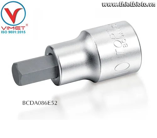 Tuýp mũi vít 1/4" Toptul BCDA086E52