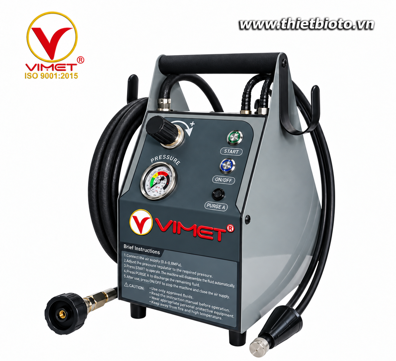 Máy thay dầu phanh điện VIMET BOF35500