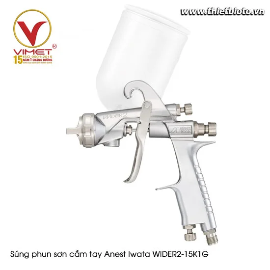 Súng phun sơn cầm tay Anest Iwata WIDER2-15K1G