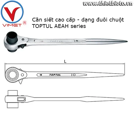 Tuýp đuôi chuột 21x27mm TOPTUL AEAH2127