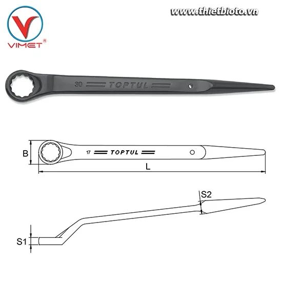 Cờ lê đuôi chuột 17mm
