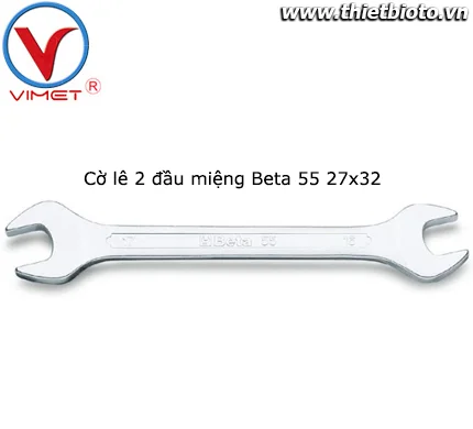 Cờ lê 2 đầu miệng Beta 55 27x32