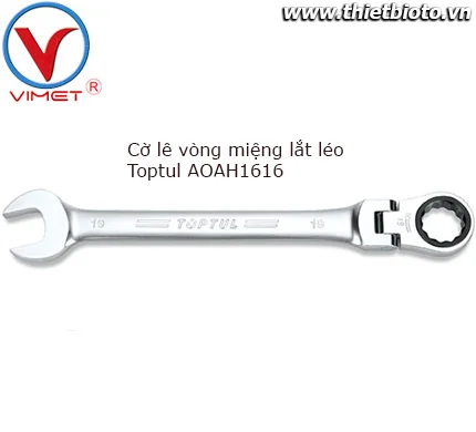 Cờ lê vòng miệng lắt léo Toptul AOAH1616