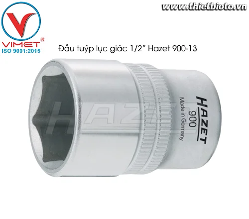 Đầu tuýp lục giác 1/2 Hazet 900-13