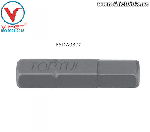 Đầu vít lục giác 1/4" Toptul FSDA0807