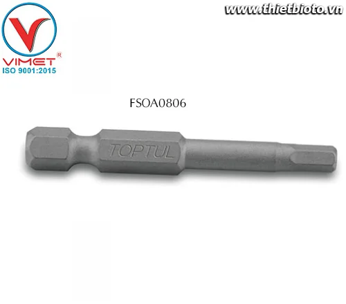 Đầu vít lục giác 1/4" Toptul FSOA0806
