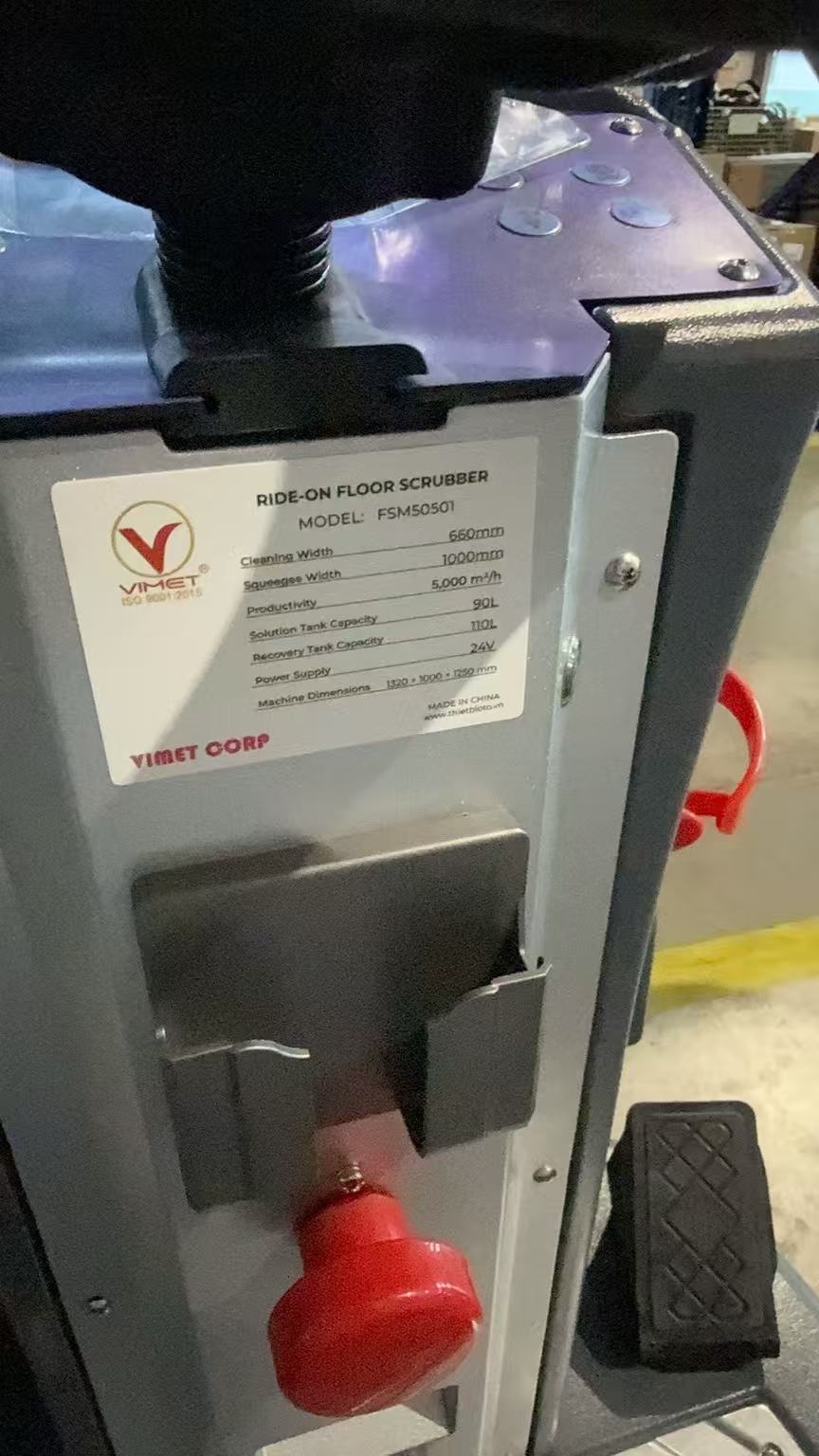 Máy Chà Sàn VIMET FSM50501 - ảnh thực tế 3