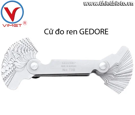 Thước đo ren Gedore 706