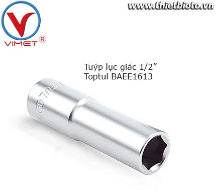 Tuýp lục giác dài 1/2" Toptul BAEE1613