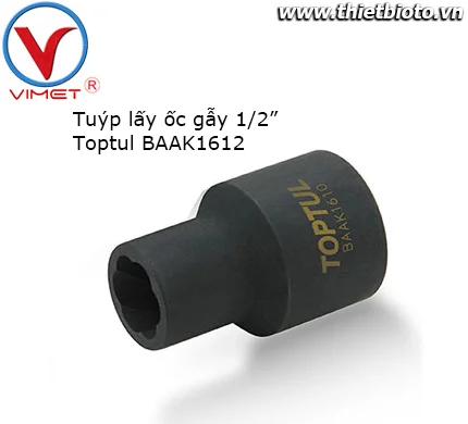 Tuýp mở ốc gãy 1/2" Toptul BAAK1612