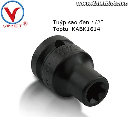 Tuýp sao đen 1/2" Toptul KABK1614
